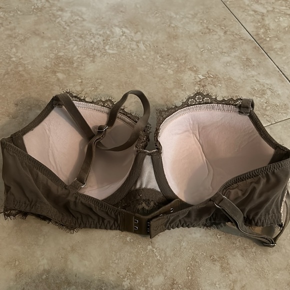 🪽😇🩶Victoria Secret Push Up Gorgeous Olive Lace - Picture 5 of 9